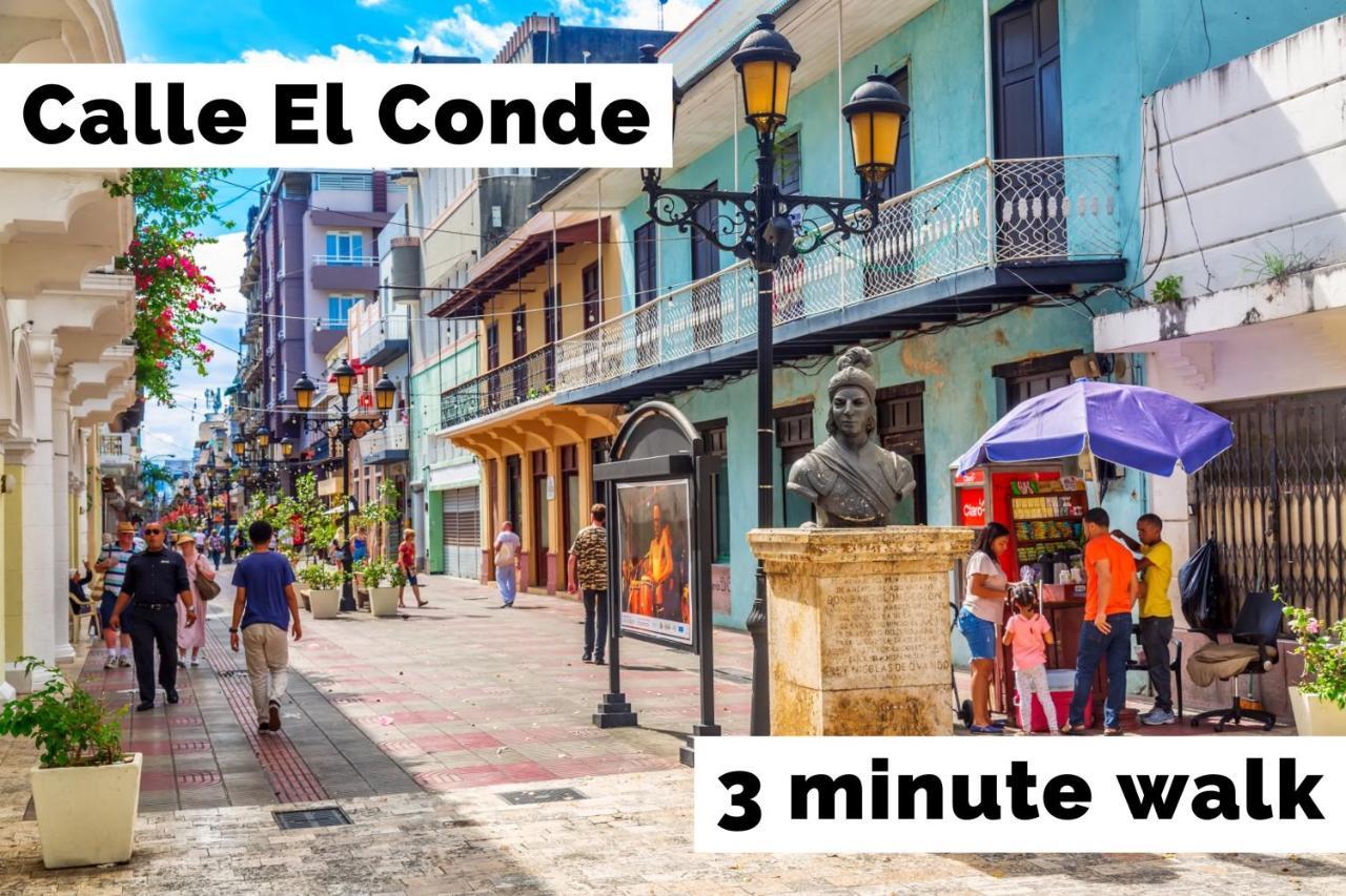 Edifcio Amapola Zona Colonial Con Vista Al Mar Santo Domingo Exteriör bild