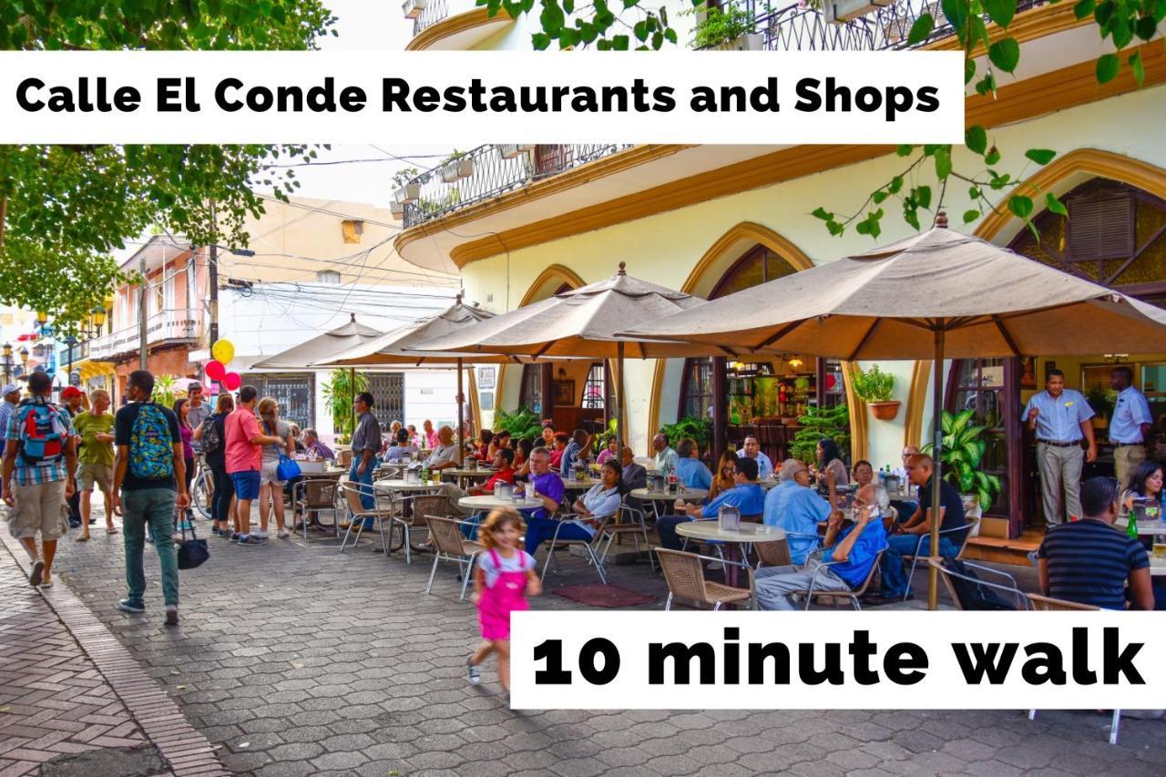 Edifcio Amapola Zona Colonial Con Vista Al Mar Santo Domingo Exteriör bild