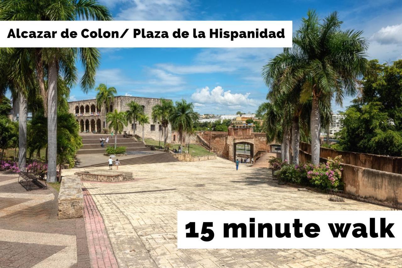 Edifcio Amapola Zona Colonial Con Vista Al Mar Santo Domingo Exteriör bild