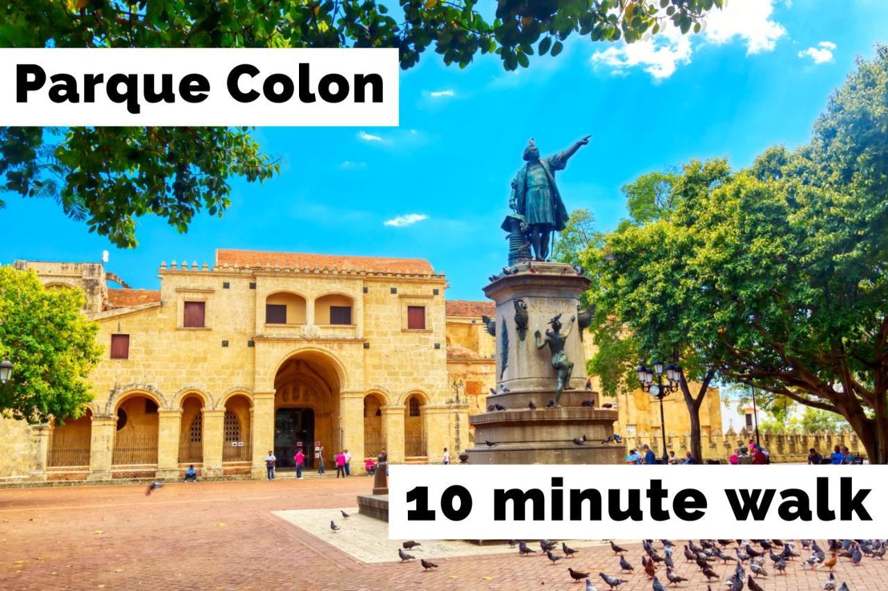 Edifcio Amapola Zona Colonial Con Vista Al Mar Santo Domingo Exteriör bild